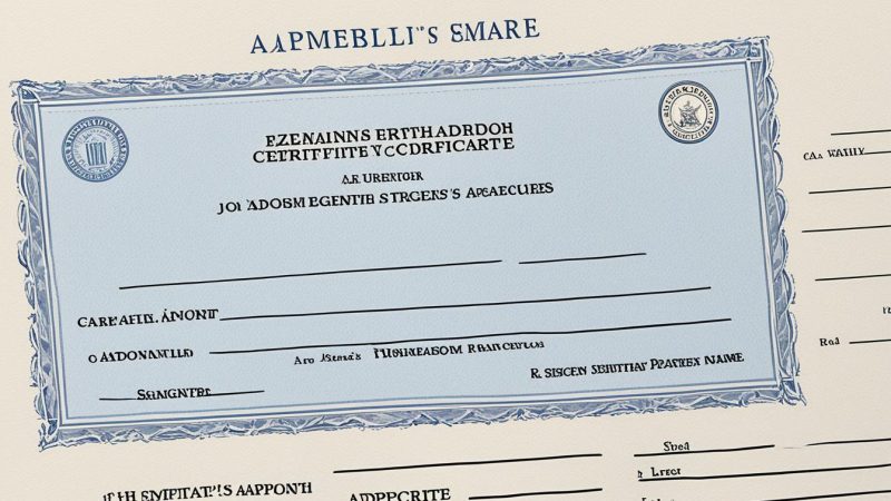 Amended Birth Certificate Sample