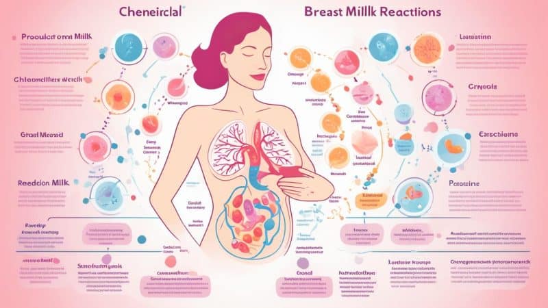 Breast milk production and hormonal changes
