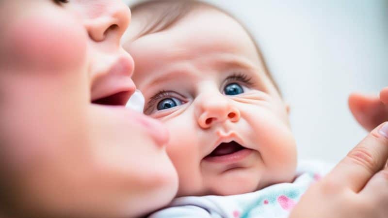 Infant and Mother Bonding