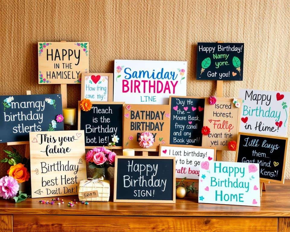 personalized birthday signs